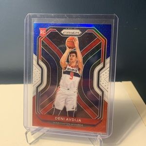 DENI AVDIJA BONUS PRIZM ROOKIE CARD